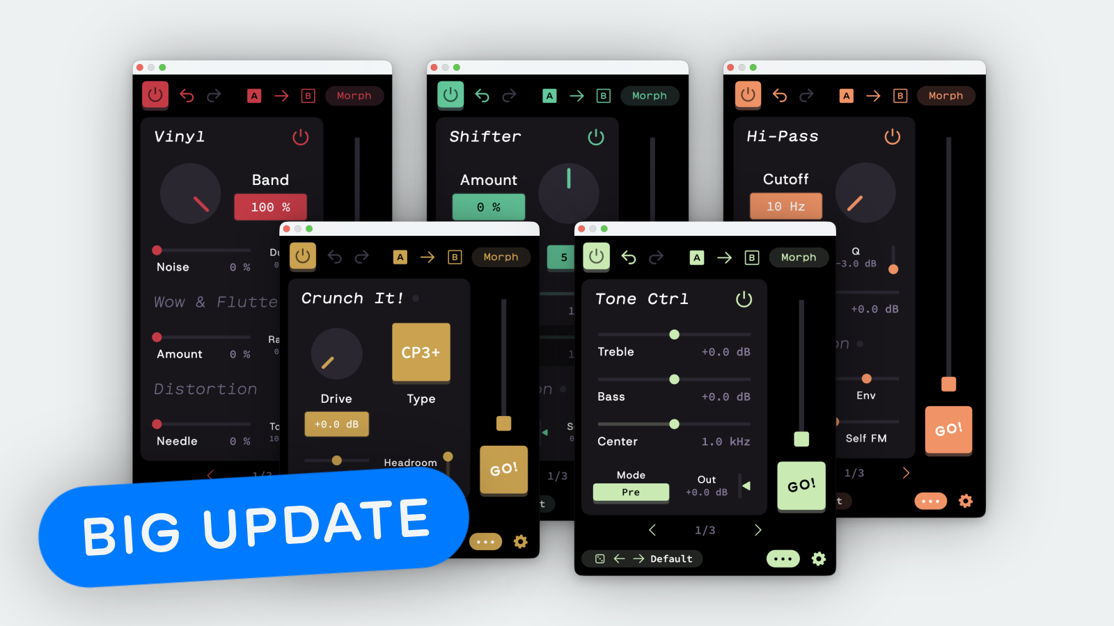 All five paid plug-ins in the new portrait layout
