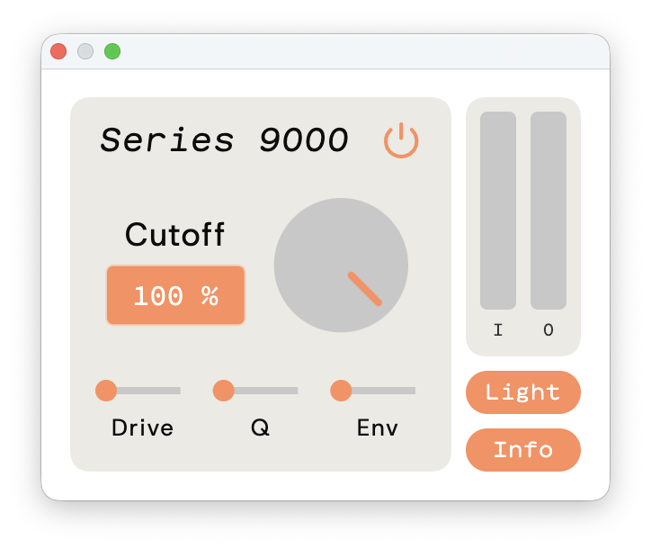 Series 9000 screenshot