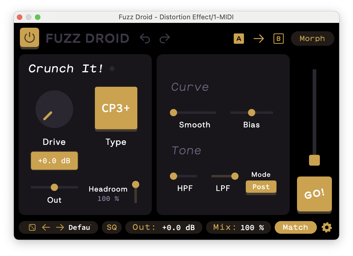 Fuzz Droid screenshot